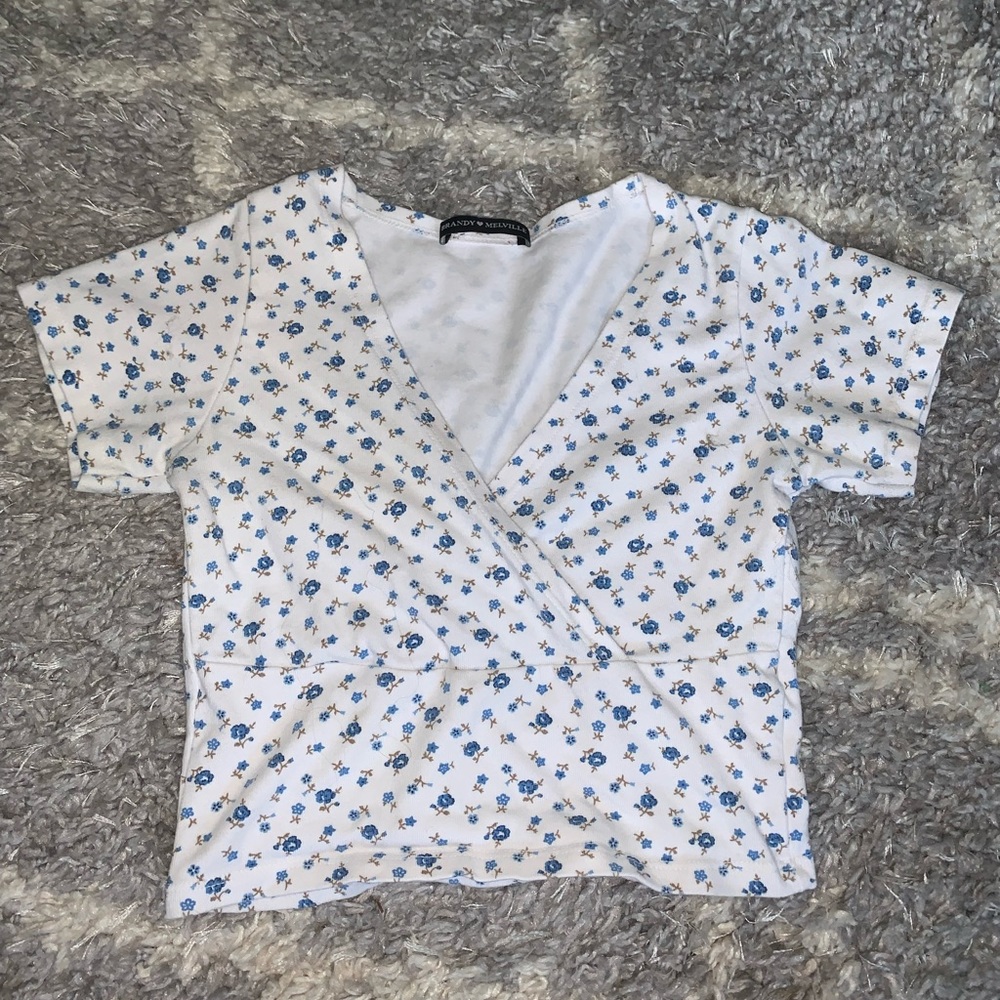 Brandy Melville floral top